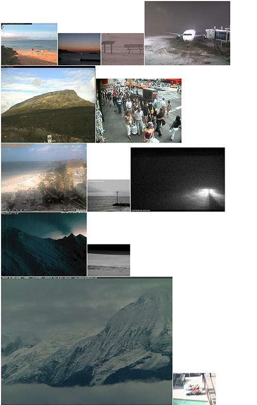 Capture d'&eacute;cran de l'affichage de la page web cr&eacute;&eacute;e.